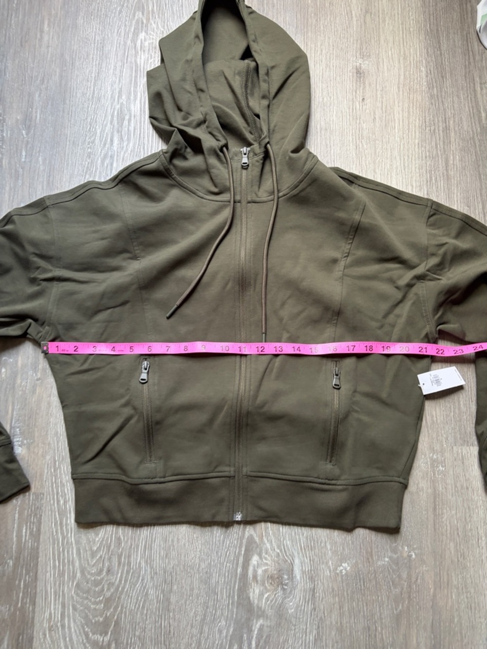 Old Navy Dynamic Fleece Oversized Full-Zip Hoodie Sweatshirt, NWT - Picture 4 of 14